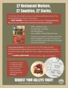 Voices from the Kitchen Sell Sheet cover