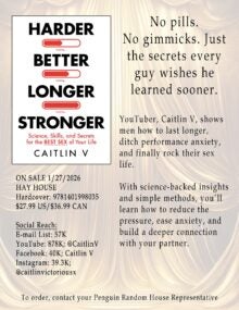 Harder Better Longer Stronger Sell Sheet cover