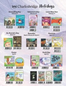 Charlesbridge Spring 2026 Holidays Sell Sheet cover