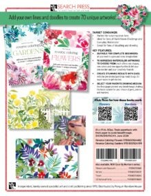 Search Press Reverse Coloring Sell Sheet cover