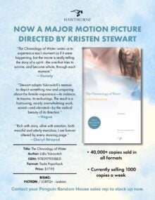 The Chronology of Water Sell Sheet cover