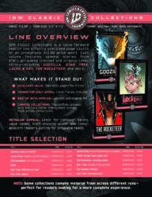IDW Classic Collections Sell Sheet cover