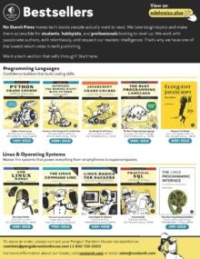 No Starch Press Bestsellers cover