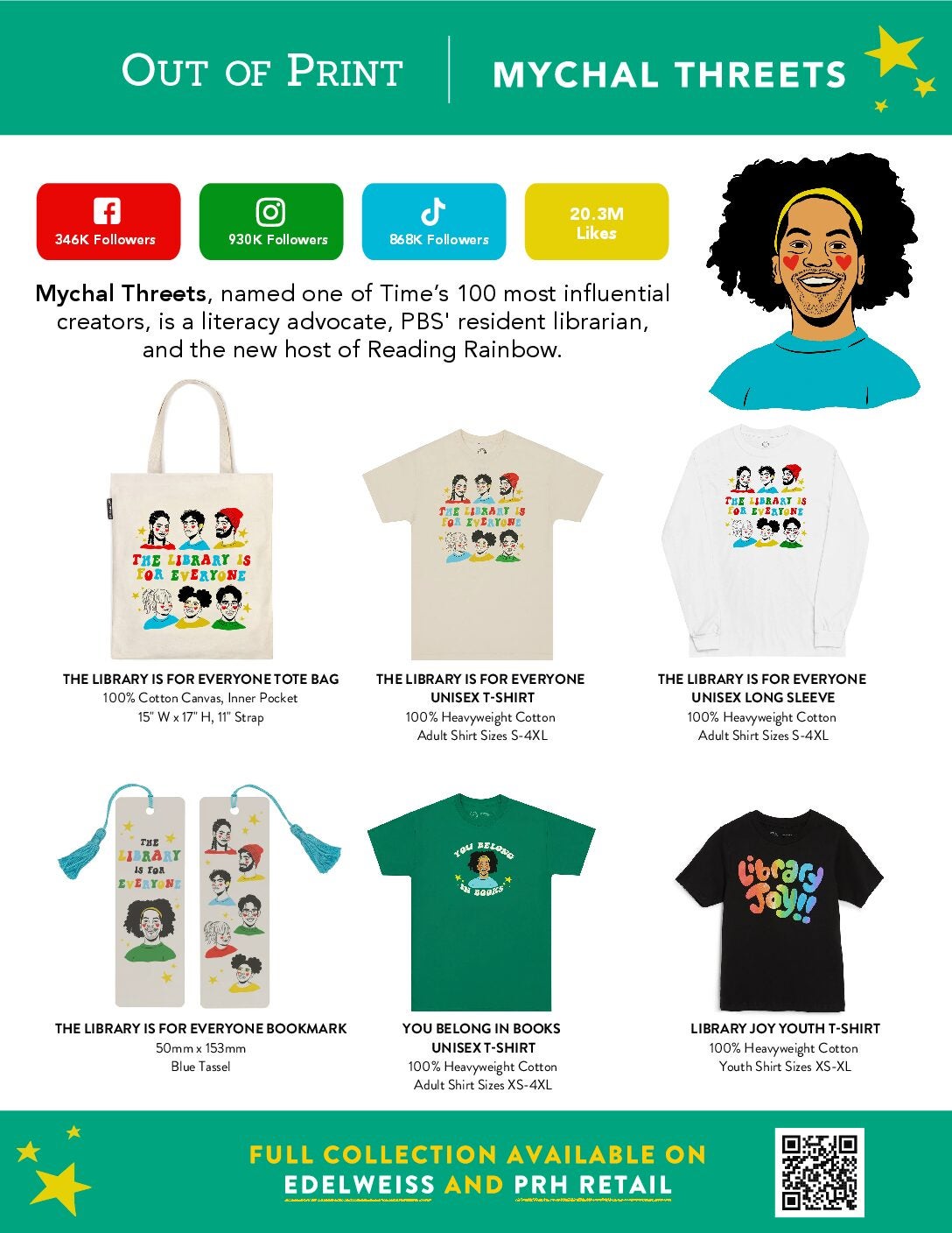 OOP x Mychal Threets Sell Sheet cover