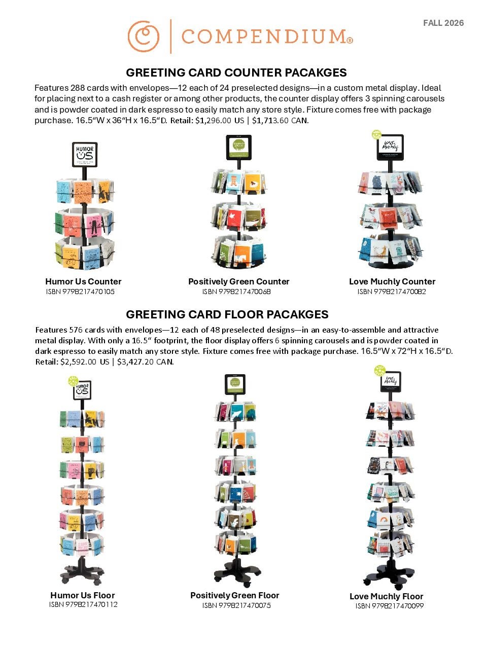 Compendium Displays & Racks cover