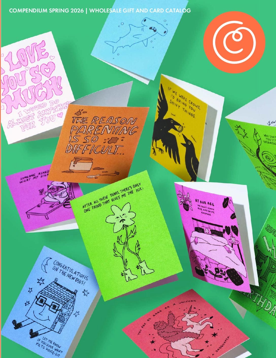 Compendium Spring 2026 Gift & Card Catalog cover