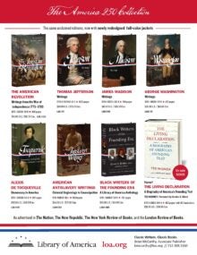 The America 250 Collection- Library of America cover