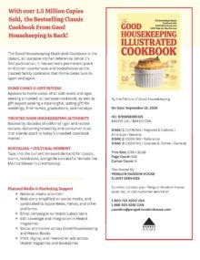 The Good Housekeeping Illustrated Cookbook cover