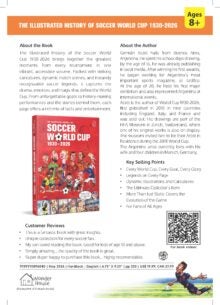 THE ILLUSTRATED HISTORY OF SOCCER WORLD CUP 1930-2026 Sell Sheet cover