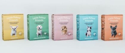 On Sale 7/28: Little Felted Friends Craft Kits for Dog Lovers